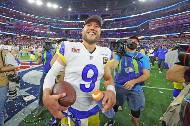 Super Bowl LVI win sharpens Matthew Stafford's Hall of Fame chances