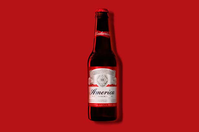 Image for article titled Budweiser thinks it can rename itself “America”