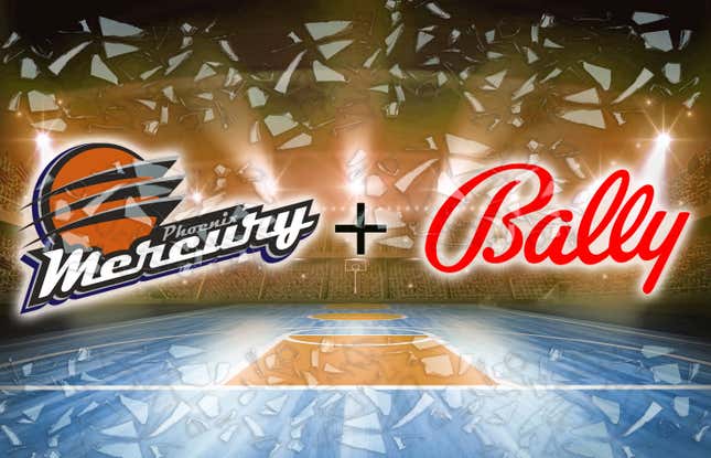 The Phoenix Mercury and Bally’s have reached a glass-shattering sponsorship and sports betting deal.
