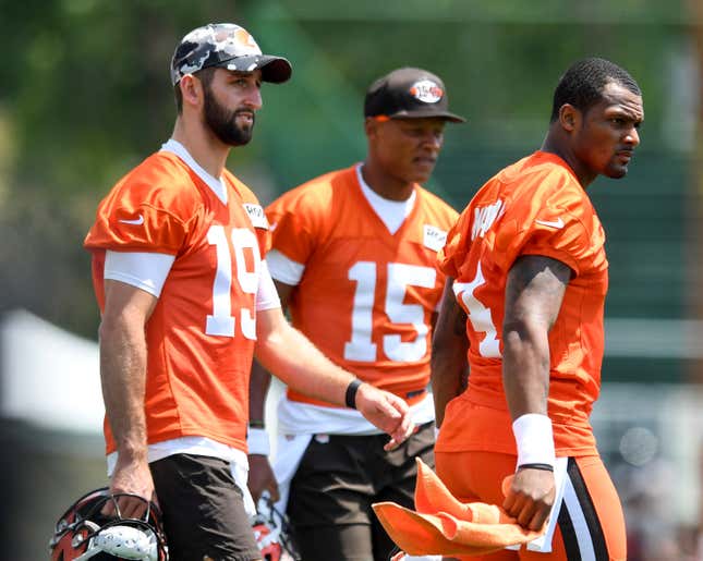 The Browns QB room doesn’t inspire much confidence 