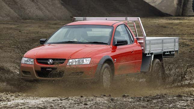 Image for article titled All Hail The Holden One Tonner, King Of Work Trucks In The Outback