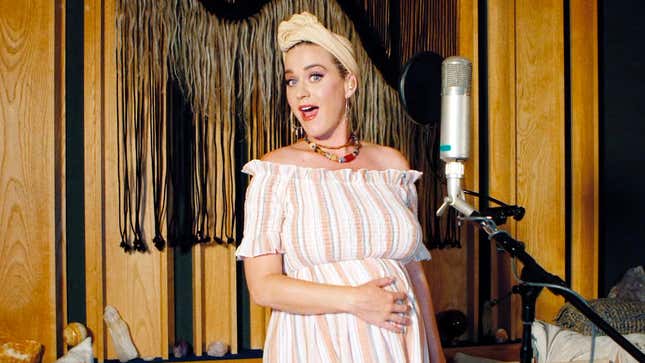 Image for article titled Katy Perry Gets the Finger From the Womb