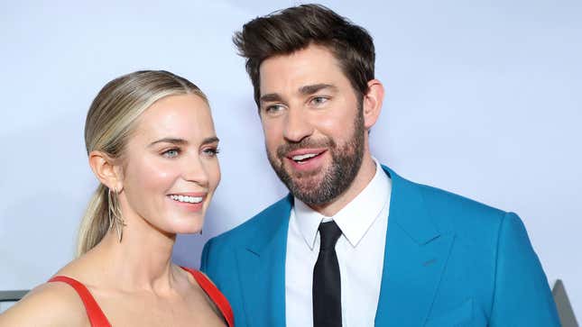 Image for article titled John Krasinski Told Emily Blunt What Not to Wear on Their Second Date. Thanks, I Hate It!
