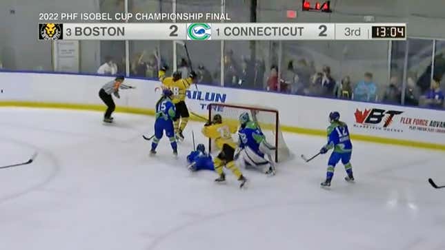 The Boston Pride beat the Connecticut Whale in the Isobel Cup Final.