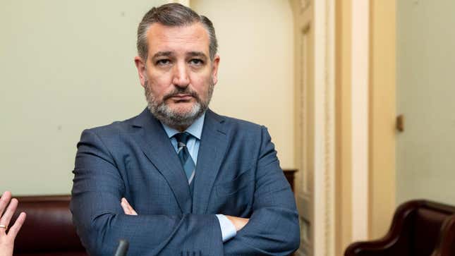 Sen. Ted Cruz, professional ghoul, in the U.S. Capitol on May 4, 2022.