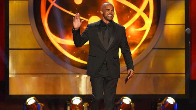 Champion-Cornholer Shemar Moore bei den Daytime Emmys 2019.