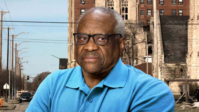 Image for article titled Justice Thomas Given Disciplinary Trip To Gary, Indiana