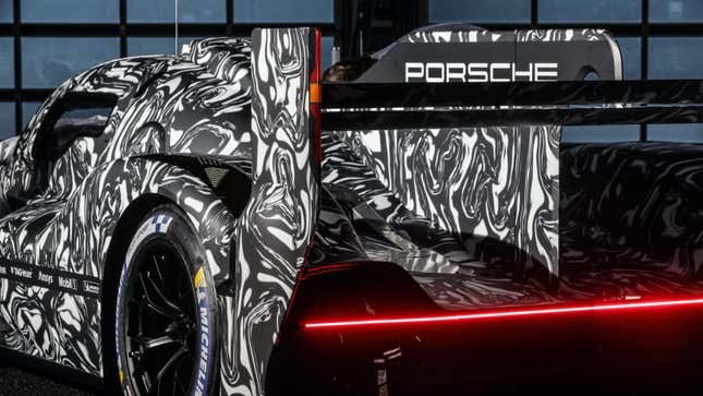 Image for article titled Porsche Has Released The First Photos Of Its LMDh Prototype