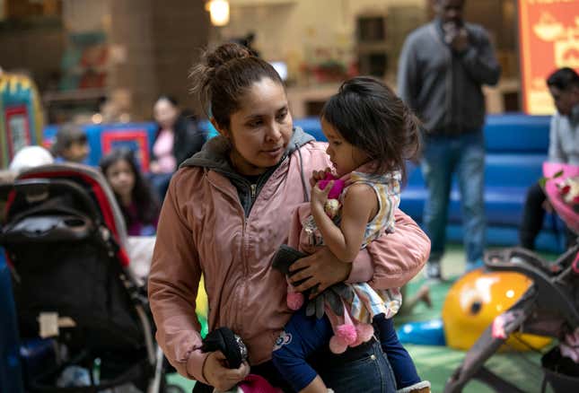 The mother and daughter were never separated by immigration authorities.