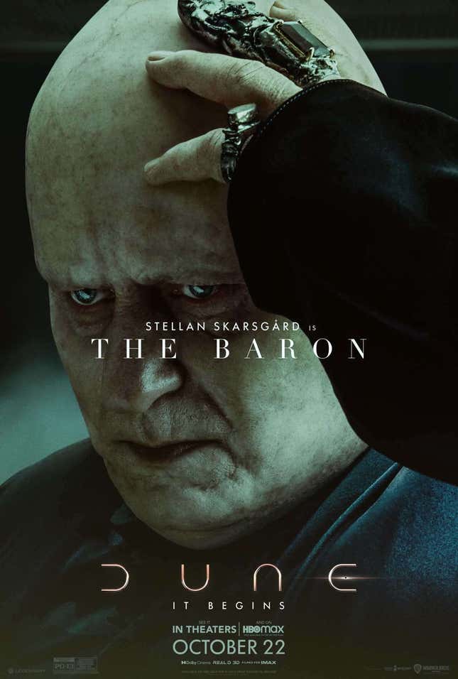 Image for article titled Dune Character Posters Re-Introduce You to Its Stars