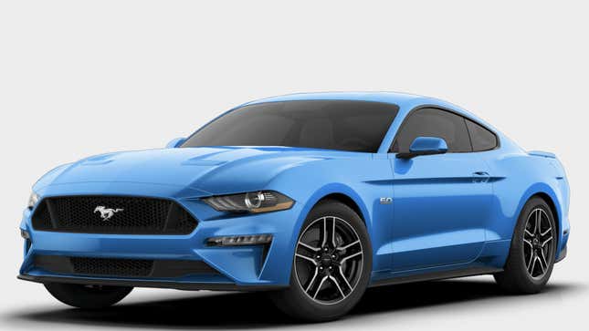Ford Mustang Grabber Blue Metallic