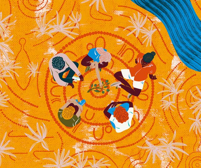 Aboriginal approach to climate change