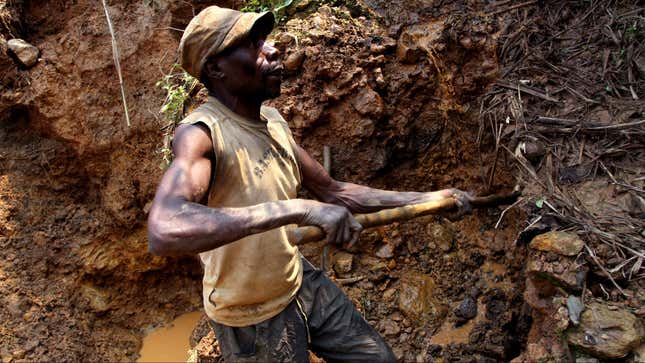 Gold is now the primary source of income for armed groups in eastern Congo.