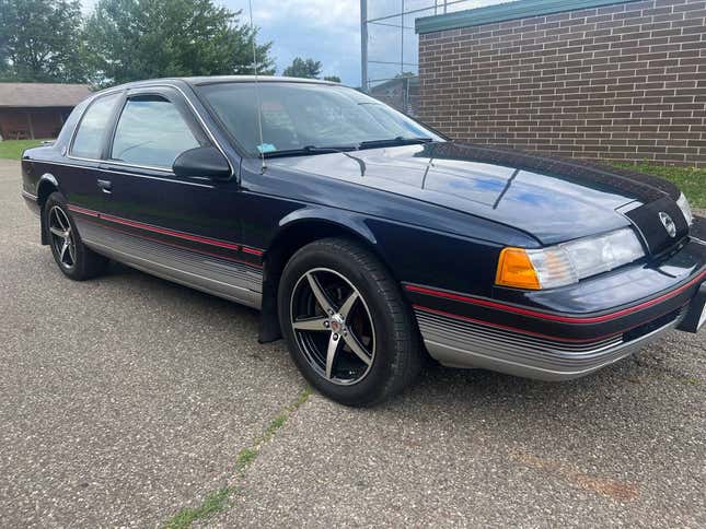 Image for article titled At $4,995, Is This 1989 Mercury Cougar ‘Blue Max’ A Local Hero?