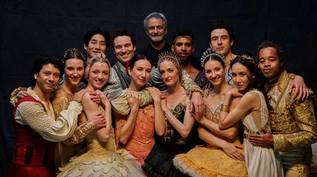 Kevin McKenzie and American Ballet Theatre dancers.