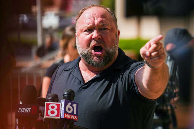 Alex Jones yelling