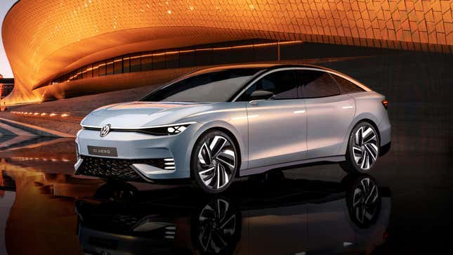 Imagen para el artículo titulado Así es el ID.Aero, el nuevo sedán insignia eléctrico de Volkswagen