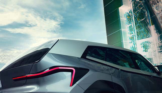 Image for article titled BMW's Concept XM Will Be The First Electrified And Most Powerful M Car Ever