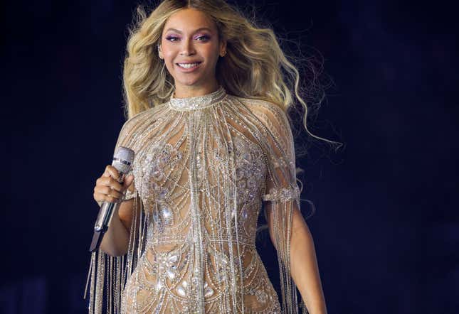 Beyoncé performs onstage during the “RENAISSANCE WORLD TOUR” at PGE Narodowy on June 27, 2023 in Warsaw, Poland.