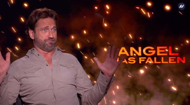 Gerard Butler knows his <i>Angel Has Fallen</i> character should probably be dead by now