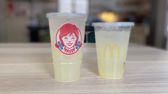McDonald’s now offers premium lemonade with pulp and sugar. Is it better than Wendy’s similar offering?