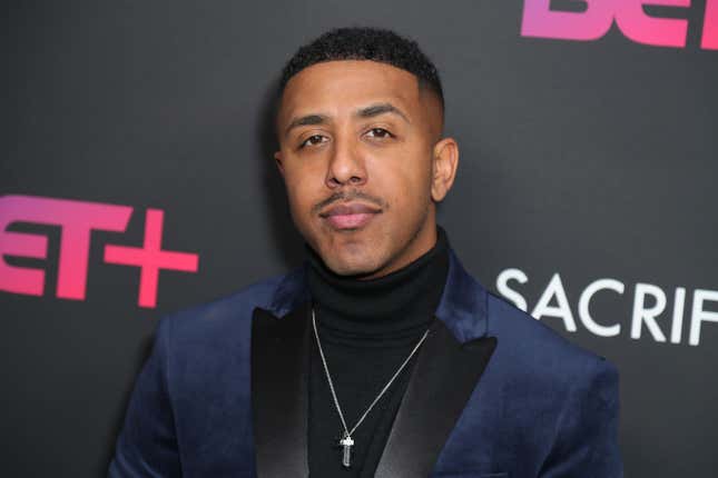 Marques Houston attends BET+ and Footage Film’s “Sacrifice” premiere event on December 11, 2019 in Los Angeles, California.