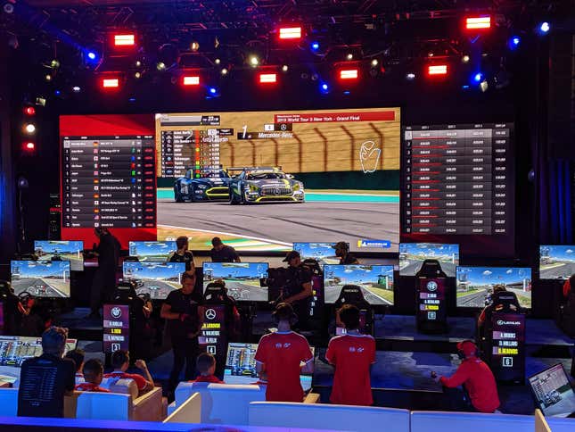 Scenes from the New York round in 2019, hosted at the former PlayStation Theater in Times Square.