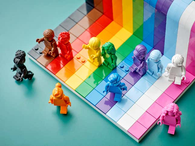 Image for article titled Lego Celebrates Diversity With A Rainbow Of Minifigures
