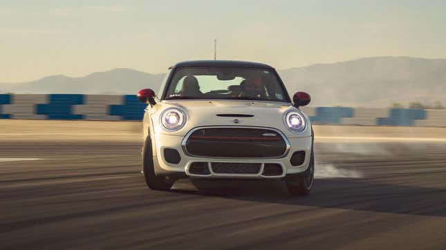 Image for article titled Mini&#39;s Stunt Driving School Taught Me How to Shred Tires Like a Hollywood Pro