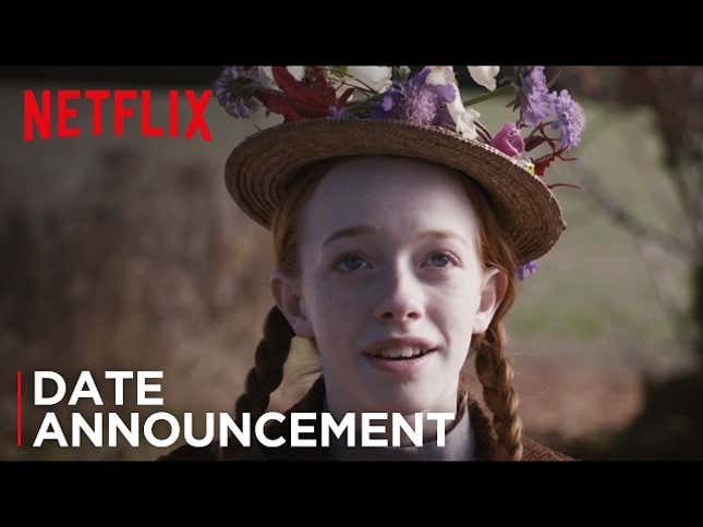 Netflix adds a new redhead to its line-up with this <i>Anne </i>teaser