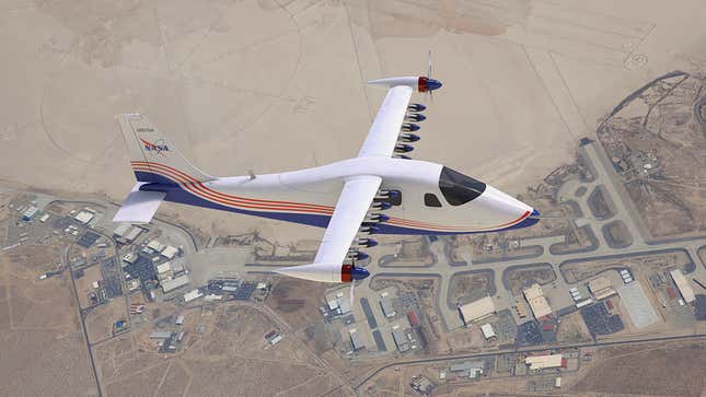 The Maxwell is NASA's first entirely electric plane design.