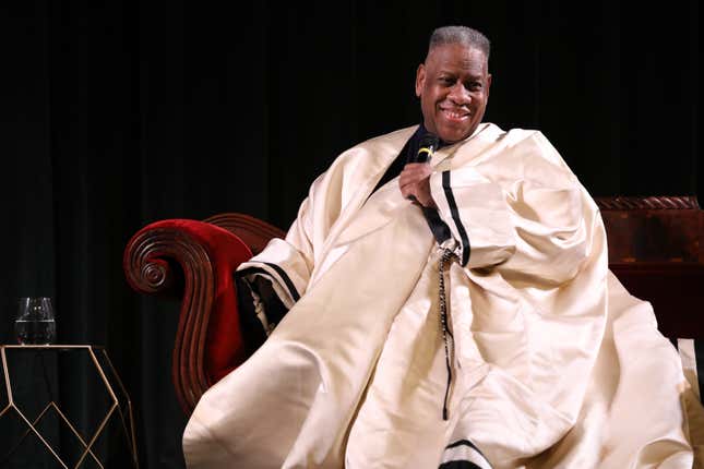 Image for article titled Fashion Icon André Leon Talley Receives A Harlem Memorial