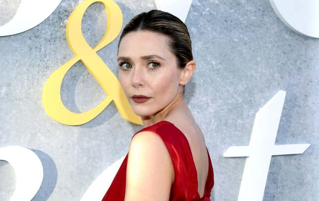 Elizabeth Olsen at the Love and Death premiere