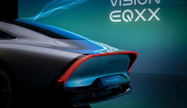 Image for article titled Mercedes-Benz Has A New EV Concept With High Range And Low-ish Power