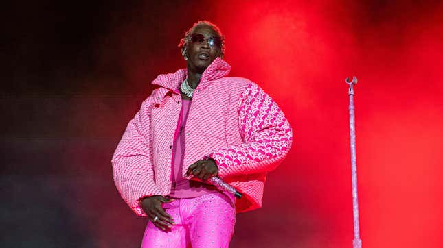 Image for article titled Judge Denies Bond for Young Thug After Hearing in Racketeering Case