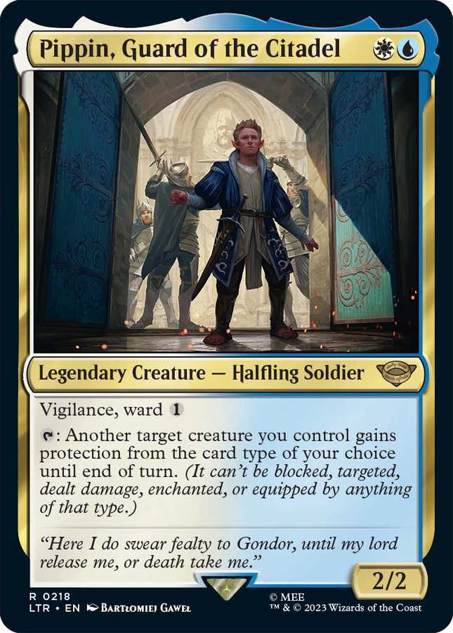 Image for article titled Magic: The Gathering's Lord of the Rings Set Is Full of Precious Art