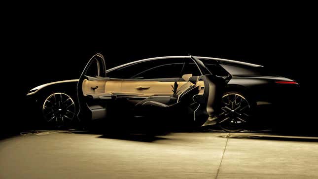 Image for article titled Audi&#39;s Grand Sphere Concept Is A Big-Ass Electro-Autonomous Wagon