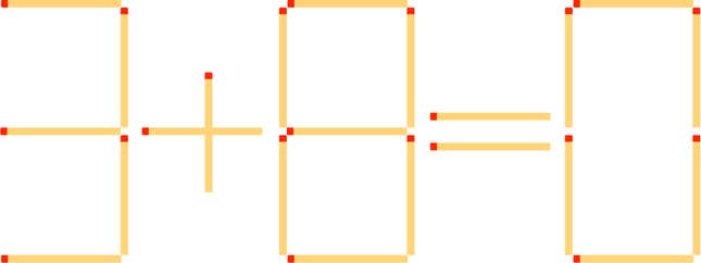 Image for article titled Gizmodo Monday Puzzle: Can You Match Wits With Matchsticks?