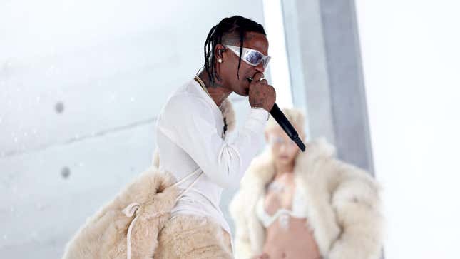Travis Scott performs onstage during the 2022 Billboard Music Awards on May 15, 2022 in Las Vegas, Nevada.