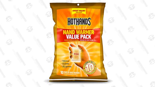 Hot Hands Hand Warmers 10-Pack | $6 | Amazon