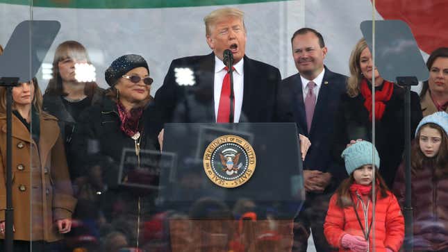 Image for article titled Trump Makes Powerful Pro-Life Case By Speaking About The Joys Of Neglecting A Child