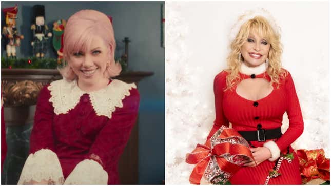 Carly Rae Jepsen (Screenshot: YouTube) and Dolly Parton (Photo: Stacie Huckeba)