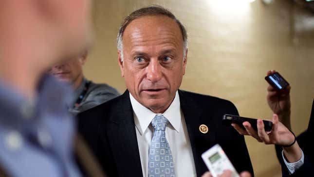 Image for article titled Steve King Vehemently Denies Comparing Immigrants To People