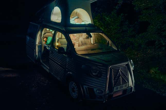 Image for article titled The Citroën Type Holidays Is The Raddest Camper Van Of All