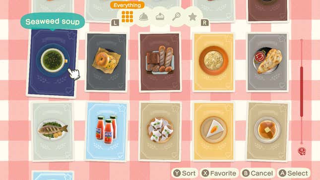 Animal Crossing's 2.0 Update Adds Eye-Catching Food Recipes