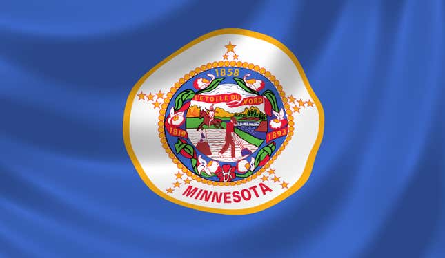 Image for article titled Minnesota’s Racist State Flag Isn’t The Only One That Could Use a Makeover