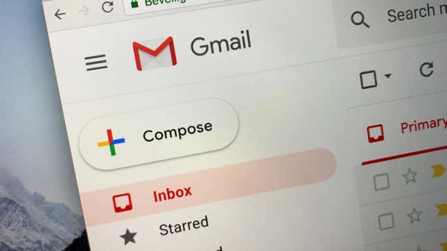 Image for article titled Your Gmail Account Has Unlimited Addresses