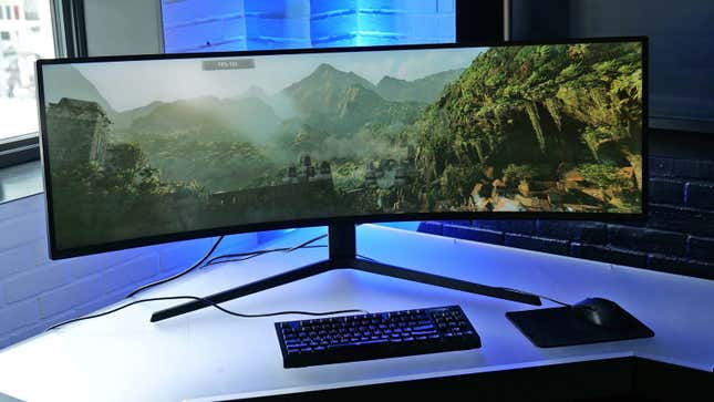 Imagen para el artículo titulado Samsung trabaja en un monitor ultrapanorámico 8K para su gama Odyssey