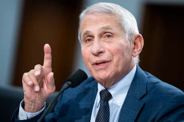 Anthony S. Fauci, director of the National Institute of Allergy and Infectious Diseases, told The Root that his earlier comments about the drop in Covid-19 deaths do not mean the pandemic is over.