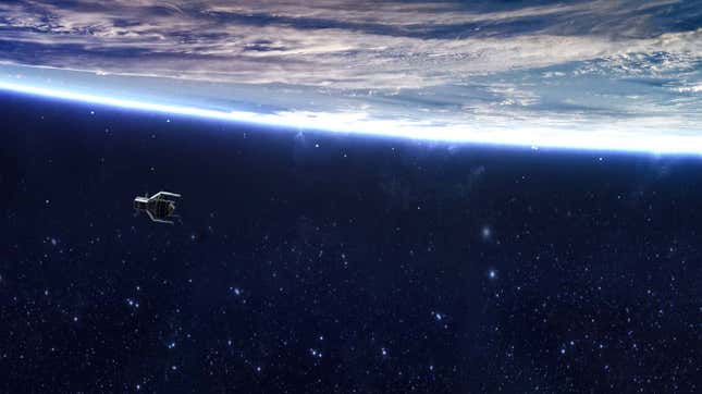Aspecto de la nave espacial ClearSpace-1, que será lanzada en 2026.